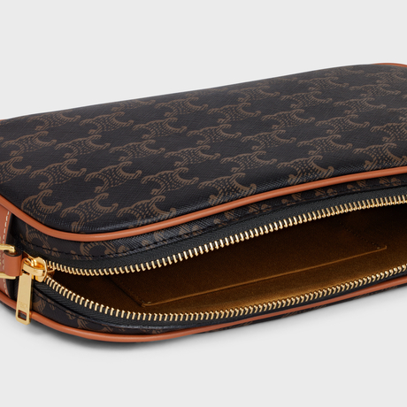 MULTI BAG IN TRIOMPHE CANVAS AND CALFSKIN TAN - Image 4